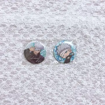 고죠 사토루 로손 캔뱃지 세트