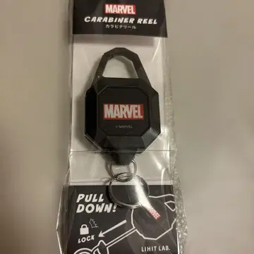 MARVEL 마블 카라비너 낚시릴 [ 미사용 새상품 ]