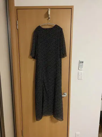 앙티미테 INTIMITE 블랙 플레어 원피스