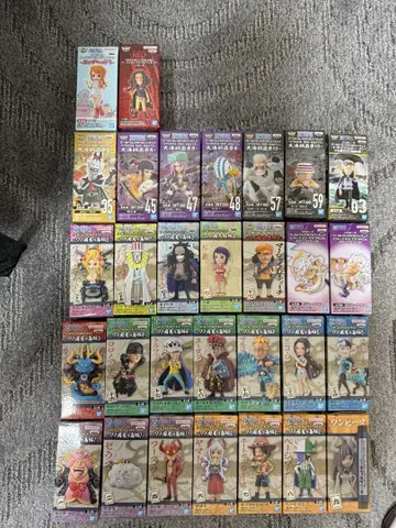 원피스 월드 컬렉터블 피규어 30개