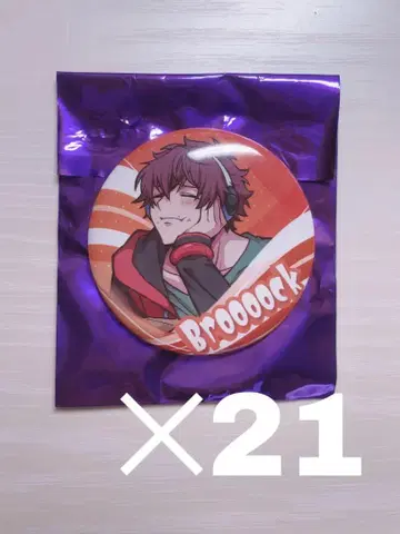 와이즈 Broooock 후쿠오카 캔뱃지
