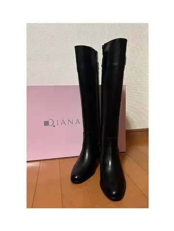 새상품 다이애나 부츠 23cm 블랙
