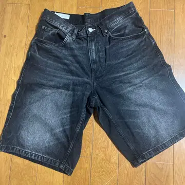 ZARA 다크 그레이 데님 숏팬츠 40