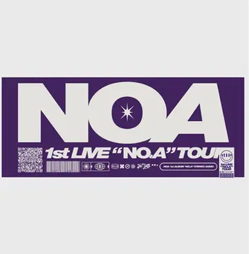 NOA 1st LIVE 'NO.A'TOUR Towel