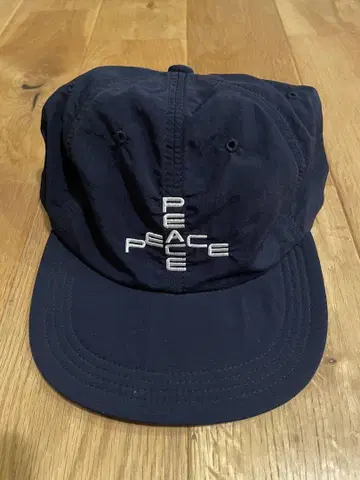 GARBAGE SOFT BRIM 6PANEL CAP PEACE navy