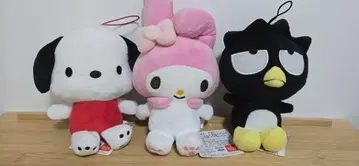 포차코 마이멜로디 배드마츠마루 봉제 인형 세트