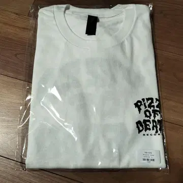pizza of death 피자T 새상품 미사용 L 사이즈 화이트