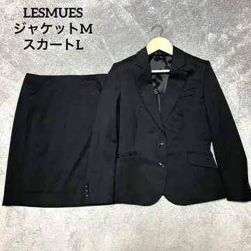 워셔블 LESMUES 레뮤 블랙 여성 수트 셋업