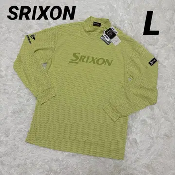 [택 포함 새상품] SRIXON 스릭슨 골프웨어 긴팔 모크넥 셔츠 L