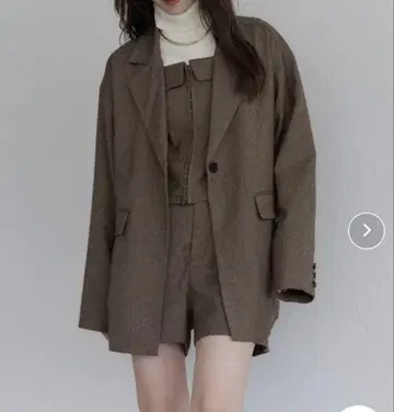 [ raffime ] 오버 실루엣 테일러드 자켓