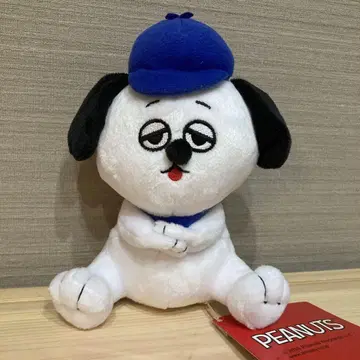 스누피 봉제 인형 다정하게 손잡은 올라프
