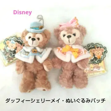 더피 셰리메이 인형 배지 Disney 크리스마스