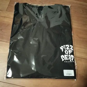 [ 미개봉 새상품 ] PIZZA OF DEATH T셔츠 블랙 L