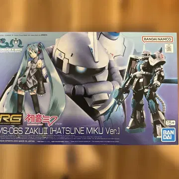 RG MS-06S ZAKU II [HATSUNE MIKU Ver.]