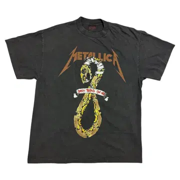 메탈리카 METALLICA 티셔츠 블랙 XL