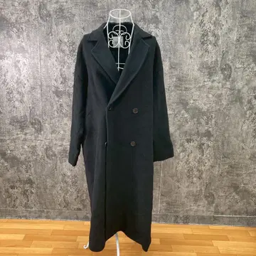 GYDA 제이다 테일러드 롱 코트 블랙 남성용 시크(F)