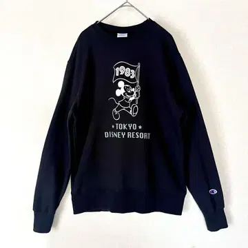 Champion x 디즈니 콜라보 1983 미키마우스 맨투맨 M 사이즈
