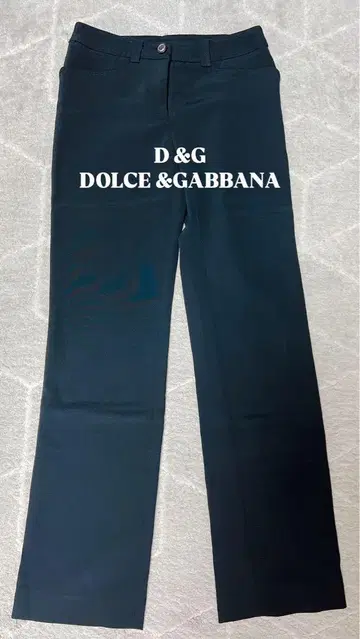[ 새상품급 ] D&G 블랙 슬랙스 34