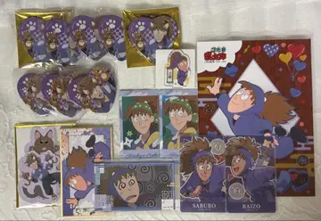 닌타마 란타로 쌍닌 하치야 사부로 후와 라이조 난자타운 하트 캔뱃지 카드