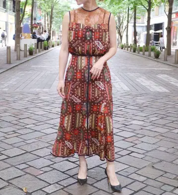 mame kurogouchi 모로코 패턴 셋업