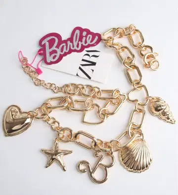 Zara Barbie 체인 벨트