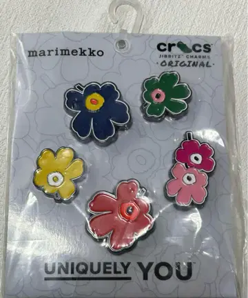 marimekko x crocs 지비츠 5세트