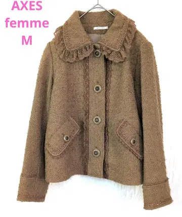 AXES femme M 브라운 테일러드 자켓 엑시즈팜 가을/겨울