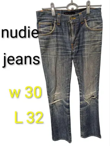 nudie jeans 스트레이트 데님 w30 l32