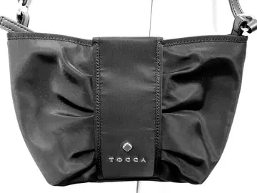 토카 RIBBON KNOT POCHETTE 숄더백 블랙