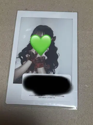 CANDY TUNE 오가와 나나코 크리스마스 폴라로이드