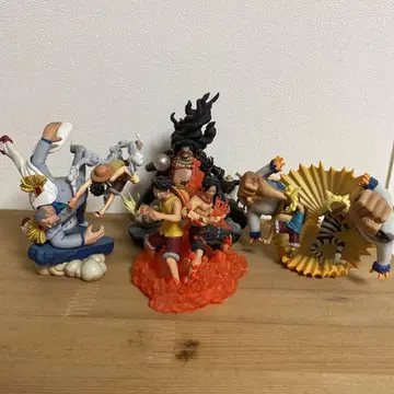 원피스 피규어 마린포드 정상전쟁 4개 세트