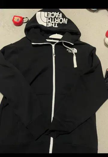 THE NORTH FACE 블랙 후드티 지퍼 후드티 L 사이즈