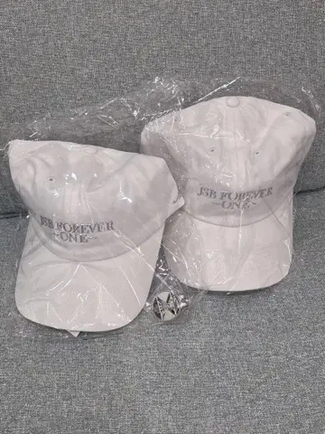2개 세트 산다이메 굿즈 JSB FOREVER ONE 화이트 캡