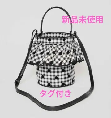 [세츠코 사지테르] 택 포함 새상품 시티 City 체크 도트