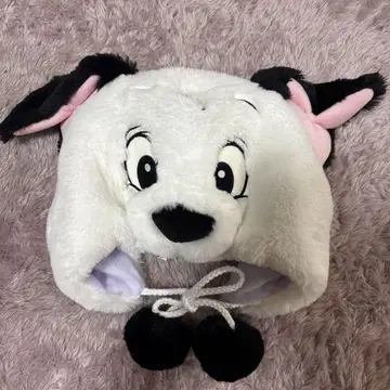 디즈니 귀 달린 플리스 모자