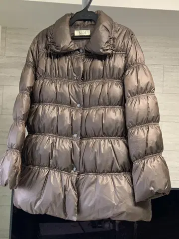 [ 미사용 새상품 ] STYLE 브라운 다운 자켓