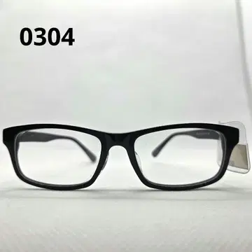 셀 보스턴형 블랙 프레임 안경 0304