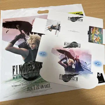 TGS2025 스퀘어 에닉스 배포물 FF7