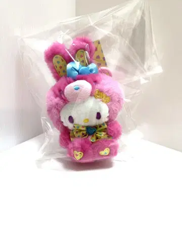 새상품 스프링 토끼 마스코트 홀더 헬로키티 키티 산리오