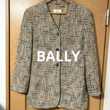 [ 상태 좋음 ] 90's BALLY 믹스 트위드 체스터 코트 빅