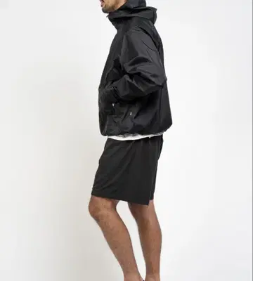 ovy 리사이클 나일론 액티브 레인 후드티