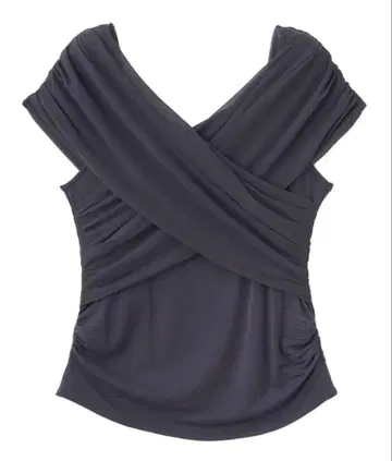 코코딜 크로스 디자인 메쉬 상의