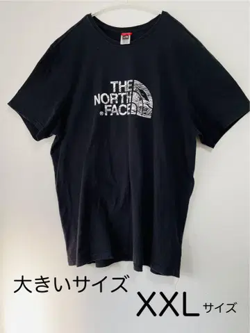THE NORTH FACE 빅 사이즈 XXL 티셔츠 블랙