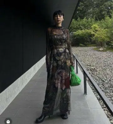 AMERI x THE MET SHEER DRESS