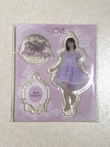 =LOVE 노구치 이오리 아크릴 스탠드 키링 5주년 요정 의상