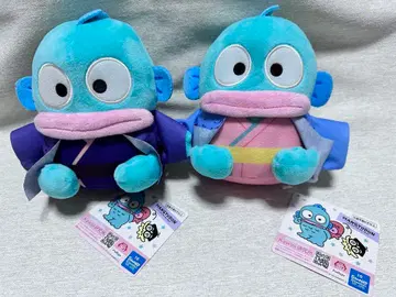 산리오 캐릭터즈 한교동 일본풍 치장 봉제 인형 [ 2개 세트 ]