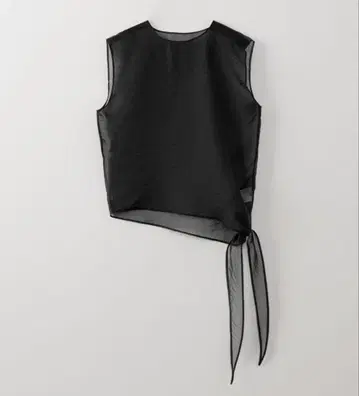 OHOTORO New Sheer Ribbon Top