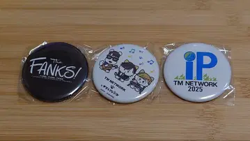 TMNETWORK IP 2025 캔뱃지 3종류