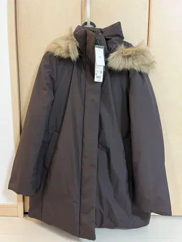 [미사용 택 포함] UNIQLO 유니클로 하이브리드 다운 코트