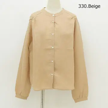 Sarahwear 스미레 라미 셀룰로오스 로운 블라우스